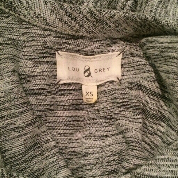 LOFT Gray Long Maxi Dress XS - Picture 3 of 3